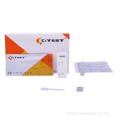98.0% Specificity One Step CA125 Rapid Test Cassette 10 Minutes Fast Reading