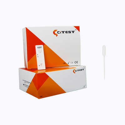 Cotinine Nicotine Metabolite COT Rapid Test Cassette 30 Ng/ML Cut Off