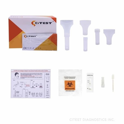 CE COVID19 Infectious Disease Test Kit Oral Fluid Test Kit Rapid Qualitative Detection