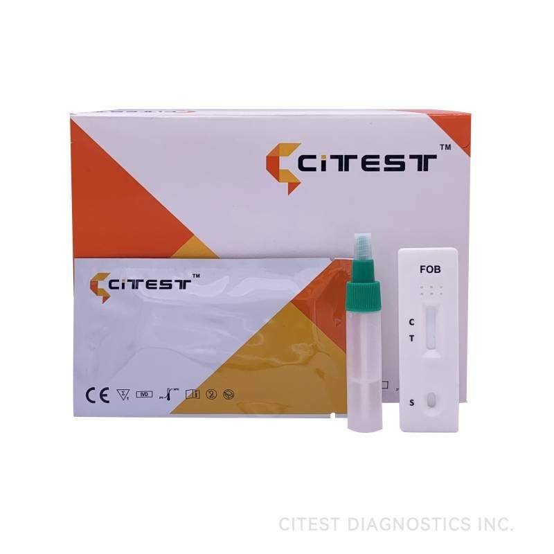 CE0123 Convenient FOB Fecal Occult Blood Test Kit For Self Test