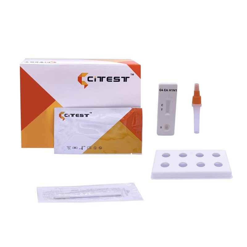 New Swine Flu G4 EA H1N1 Antigen Rapid Test Nasal Swab ...