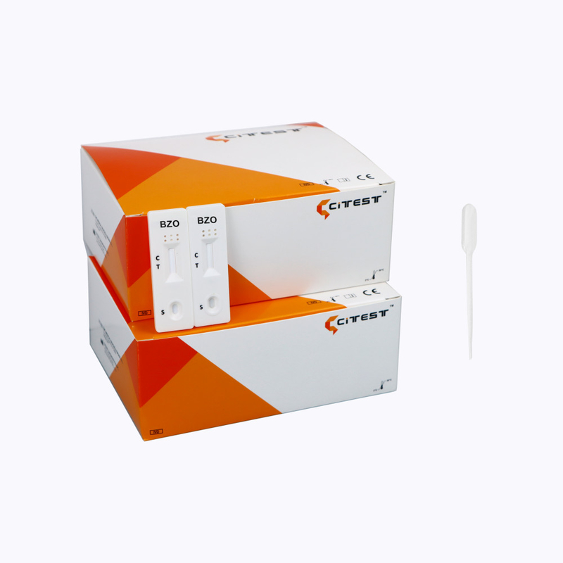 BZO Rapid Test Cassette Urine Oxazepam Major Metabolite CE / FDA