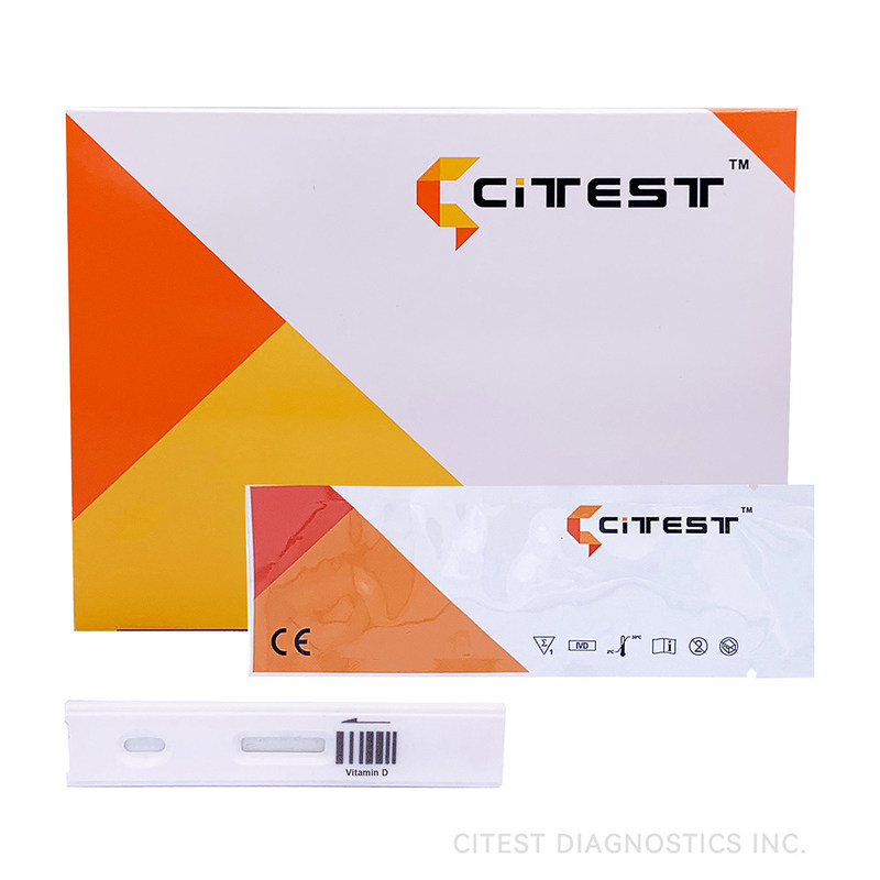 Vitamin D Test Cassette (Serum/Plasma), Fluorescence Immunoassay Test,Vitamin D (D2+D3