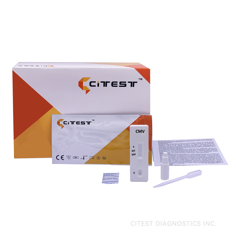 High Sensitivity Lateral Flow Test Strips 25T 40T CMV IgG IgM Rapid Test Cassette