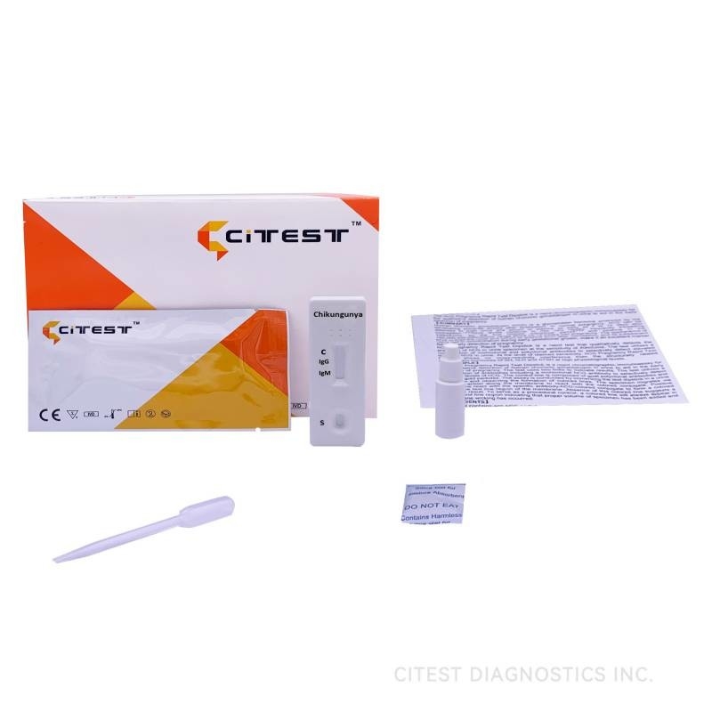 Chikungunya IgG/IgM Rapid Test Cassette (Whole Blood/Serum/Plasma),	Infectious Disease Test Kit