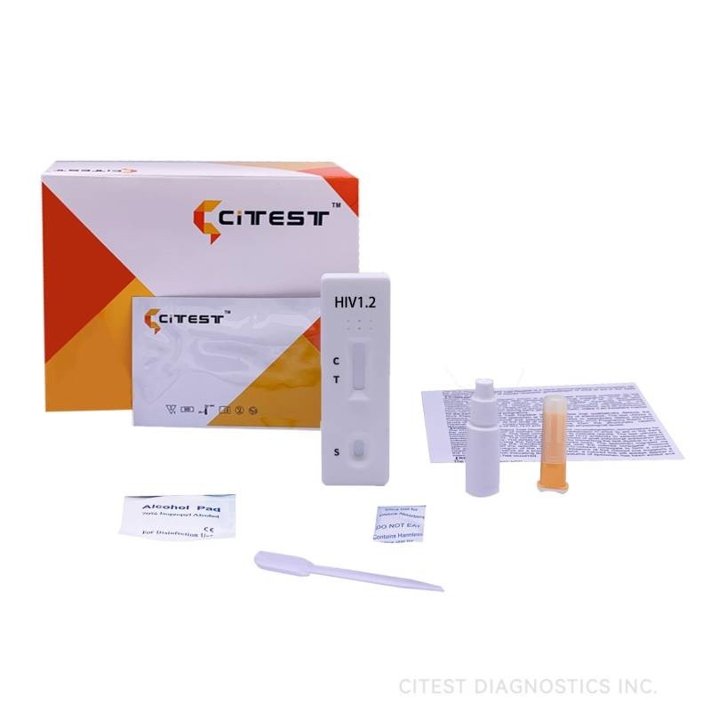 HIV 1.2/1.2.O and p24 Test Cassette Human Immunodeficiency Virus Infectious Disease Test Kit